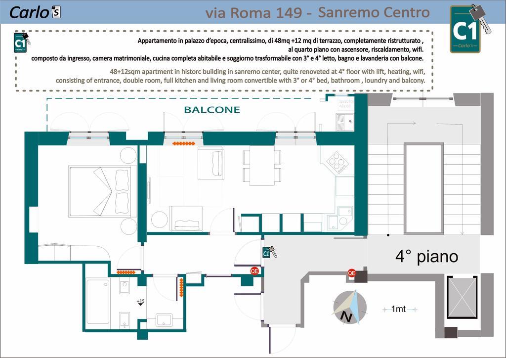 Carlo'S B149C - Sanremo Center Suite - Da Carlo - Exterior photo