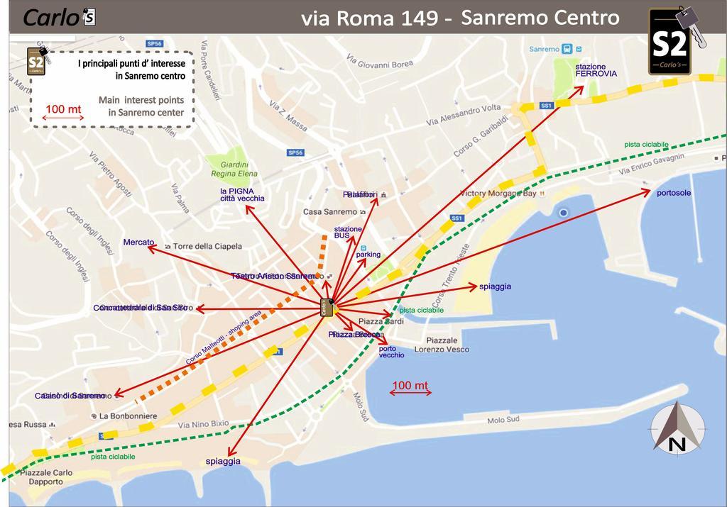 Carlo'S B149C - Sanremo Center Suite - Da Carlo - Exterior photo